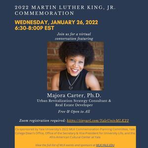 MLK Jr Keynote Speaker Majora Carter