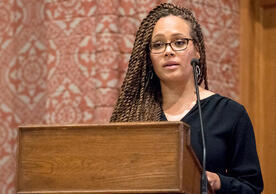 Activist Bree Newsome delivers MLK address  